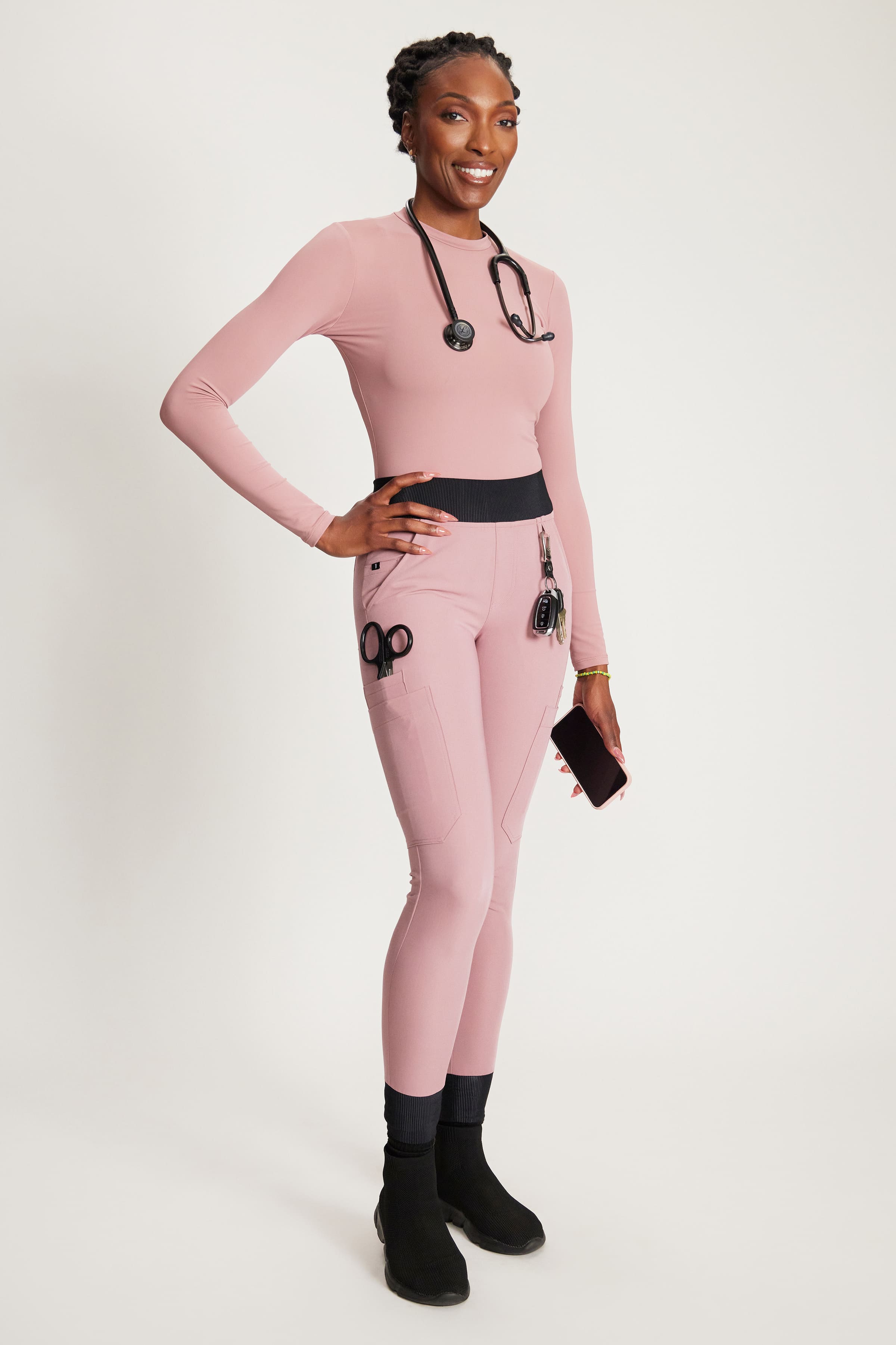 Essentia Bodysuit Blush Bloom